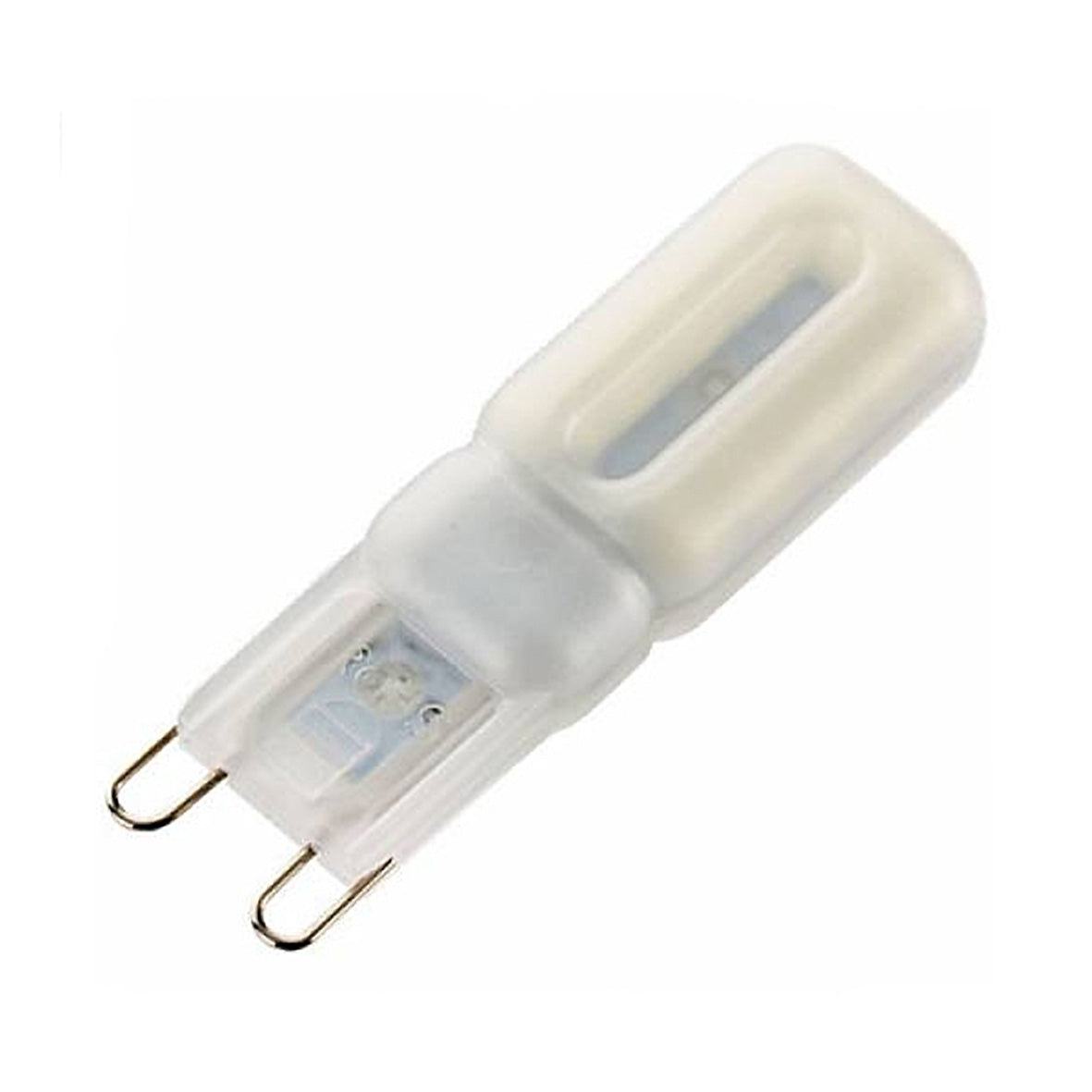 Lampadina LED attacco G9 kit 2 pezzi 2.2W 190 lumen resa 15W 230V Lampadina LED attacco G9 kit 2 pezzi 2.2W 190 lumen resa 15W 230V